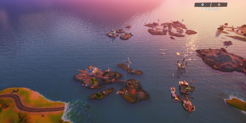 Ce sera la carte de Fortnite après la nouvelle descente de l'eau