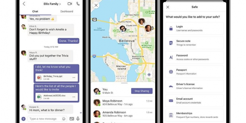 Microsoft Word et les équipes quittent les bureaux