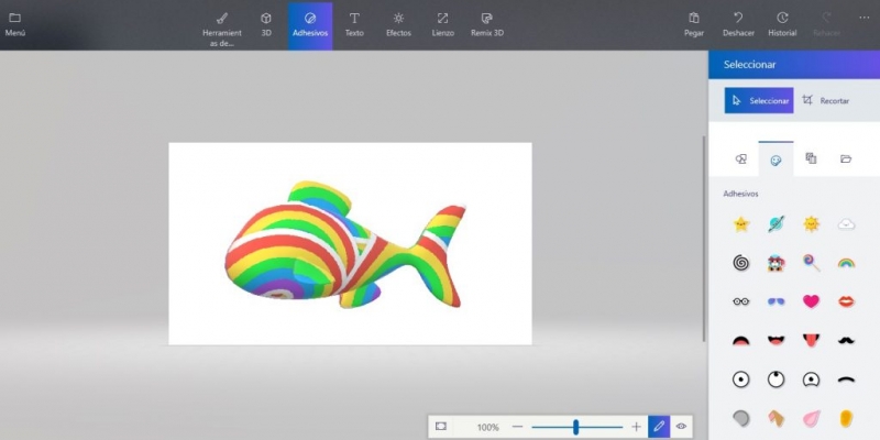 Paint 3D et une variété de possibilités de configuration