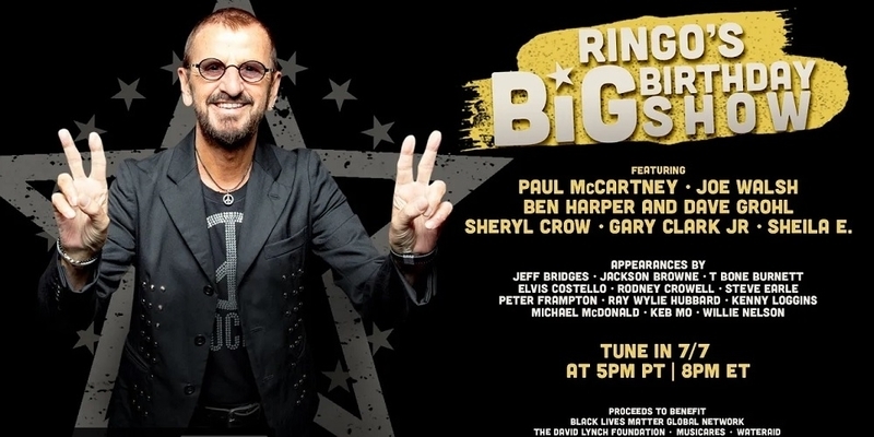 Ringo Starr a célébré son 80e anniversaire avec un concert sur YouTube