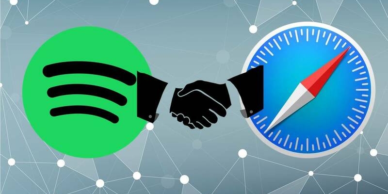 Safari accueille à nouveau Spotify