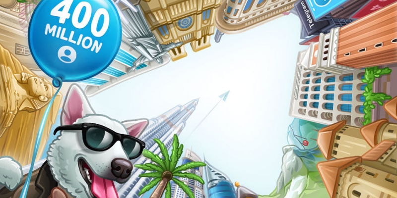 Telegram célèbre 400 millions d'utilisateurs