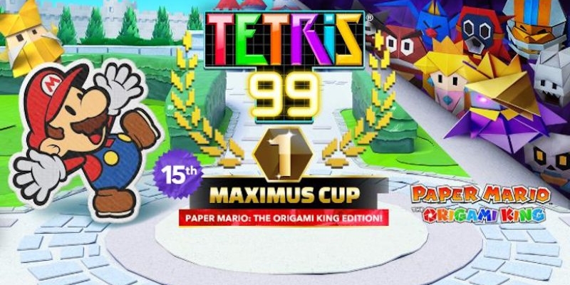 Tetris 99 rejoint Paper Mario dans un événement spécial